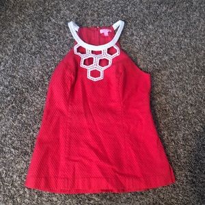 Lilly Pulitzer structured tank top